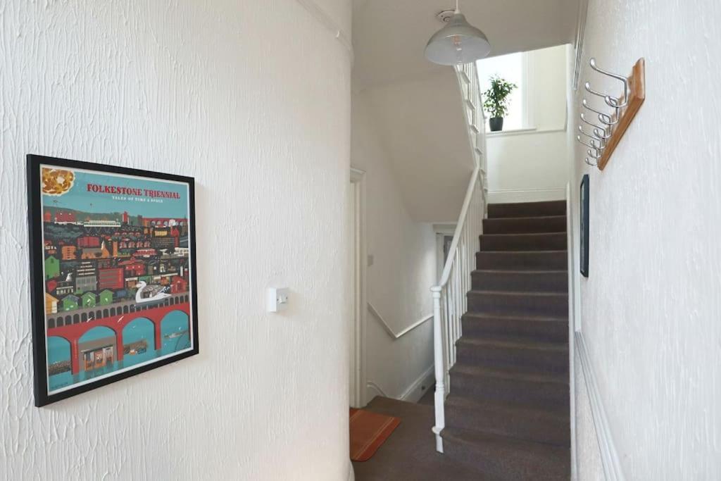 4 Bed Home 3 Mins From Harbour + Sandy Beach 福克斯通 外观 照片